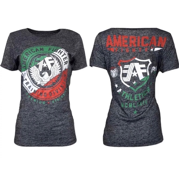 American Fighter Tops - AMERICAN FIGHTER Womens T-Shirt PHILIPS Athletic